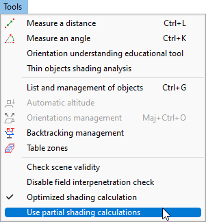 EnablePartialElectricalCalculations