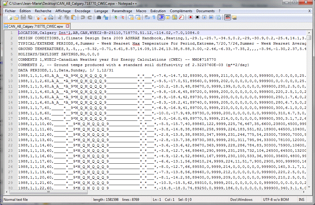 [Meteo_Importing_CanadaEPWData]Calgary