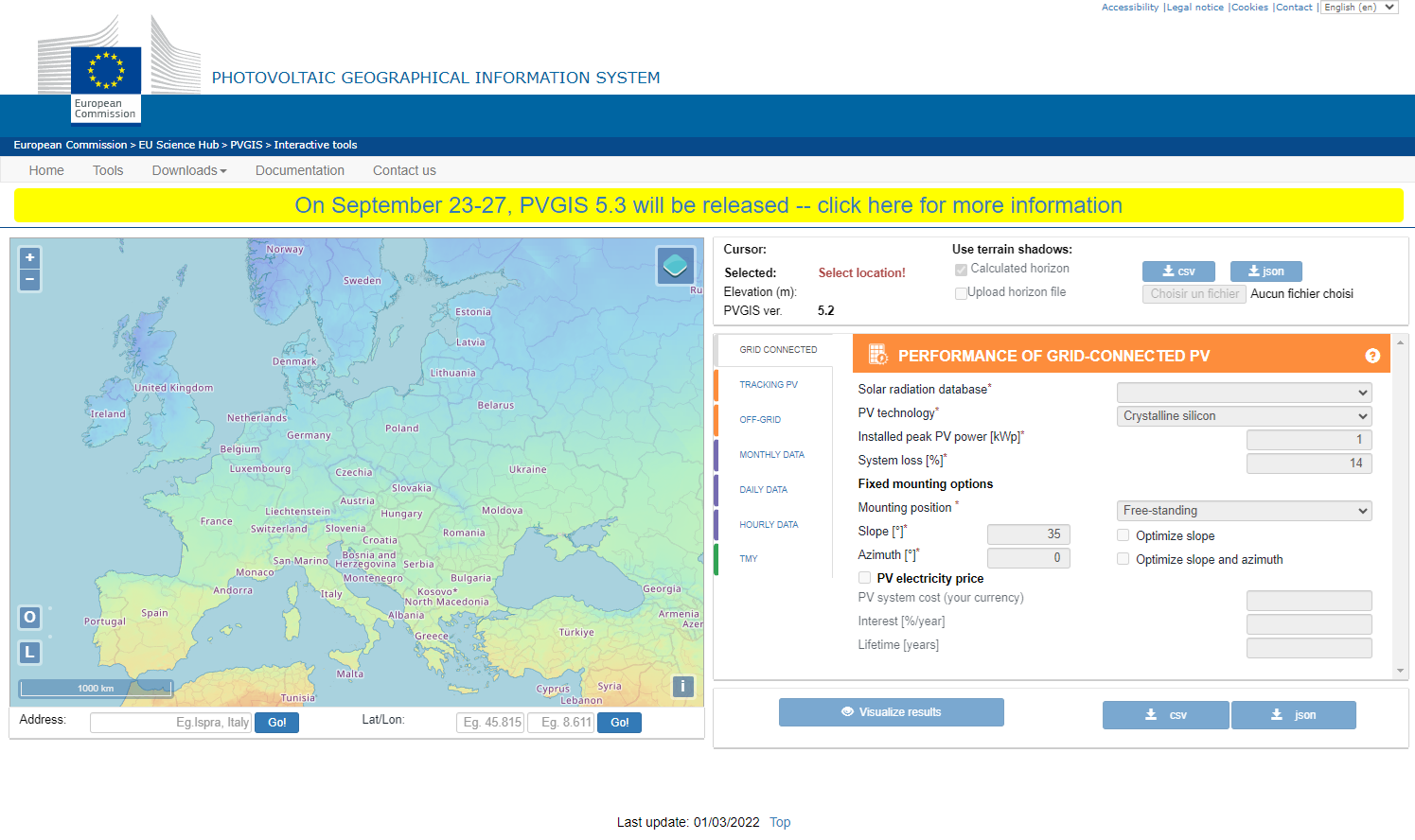 [Meteo_PVGIS_Data]welcomepage