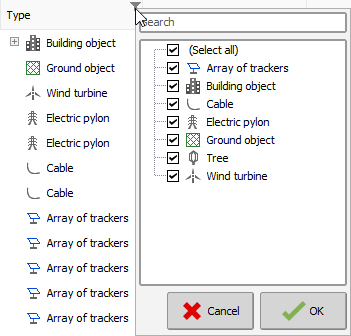 AdvancedSelectionFilter