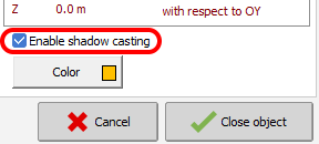 ObjectCastsShadows